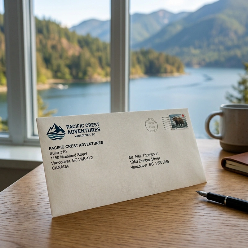 Envelopes - Custom Print Mockup