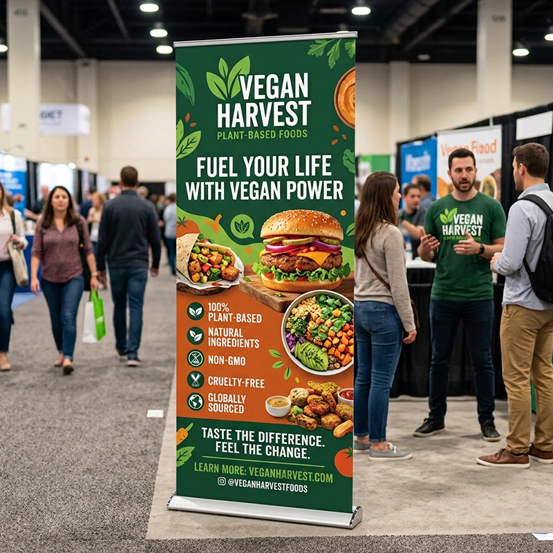 Pull Up Banners - Custom Print Mockup