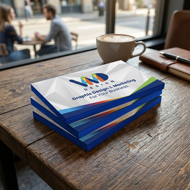Specialty Business Cards - Custom Print Mockup